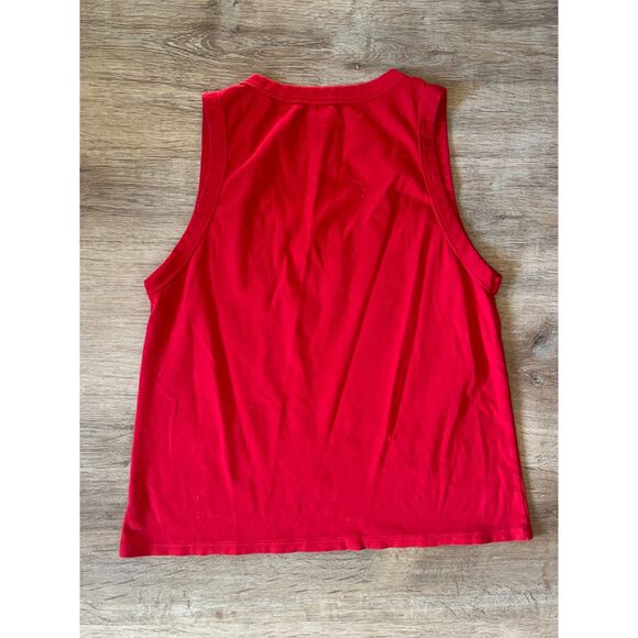 BIG BUD PRESS Bedroom By Big Bud Press Red Tank Top Shirt Women's Size 5XL - Picture 5 of 8